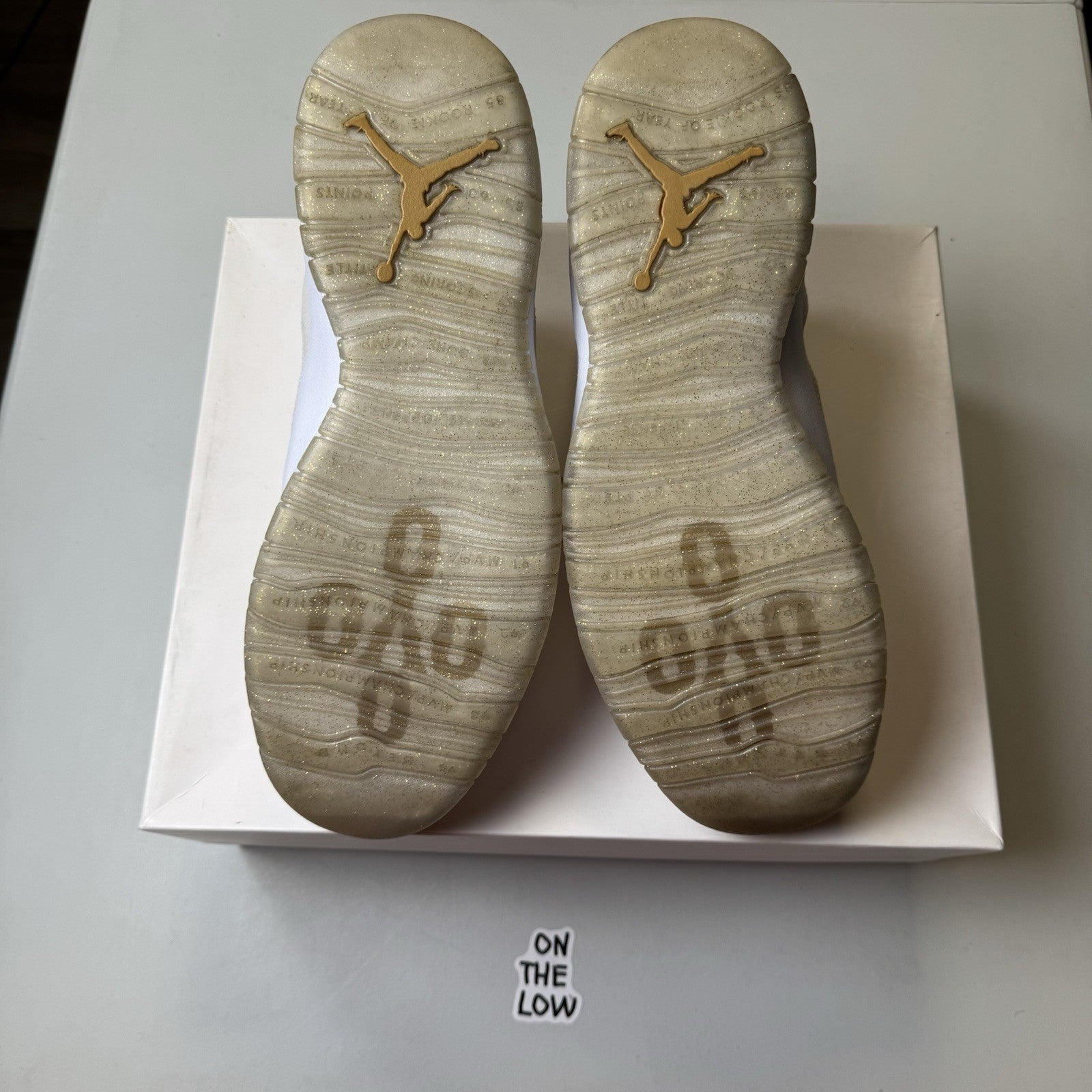 Nike Air Jordan 10 x Drake OVO White Gold | 819955-100 | Size 13 Mens