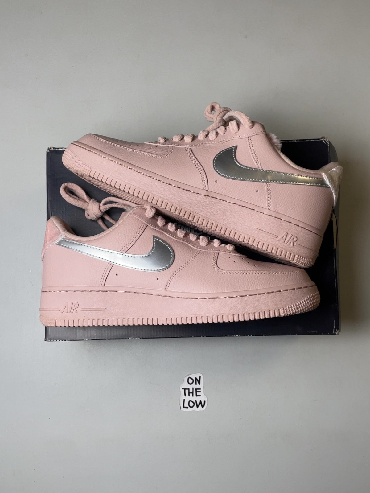 Nike Air Force 1 Low Faux Sherpa Fur (Women's) | D06724-601 | Size 11.5W / 10M