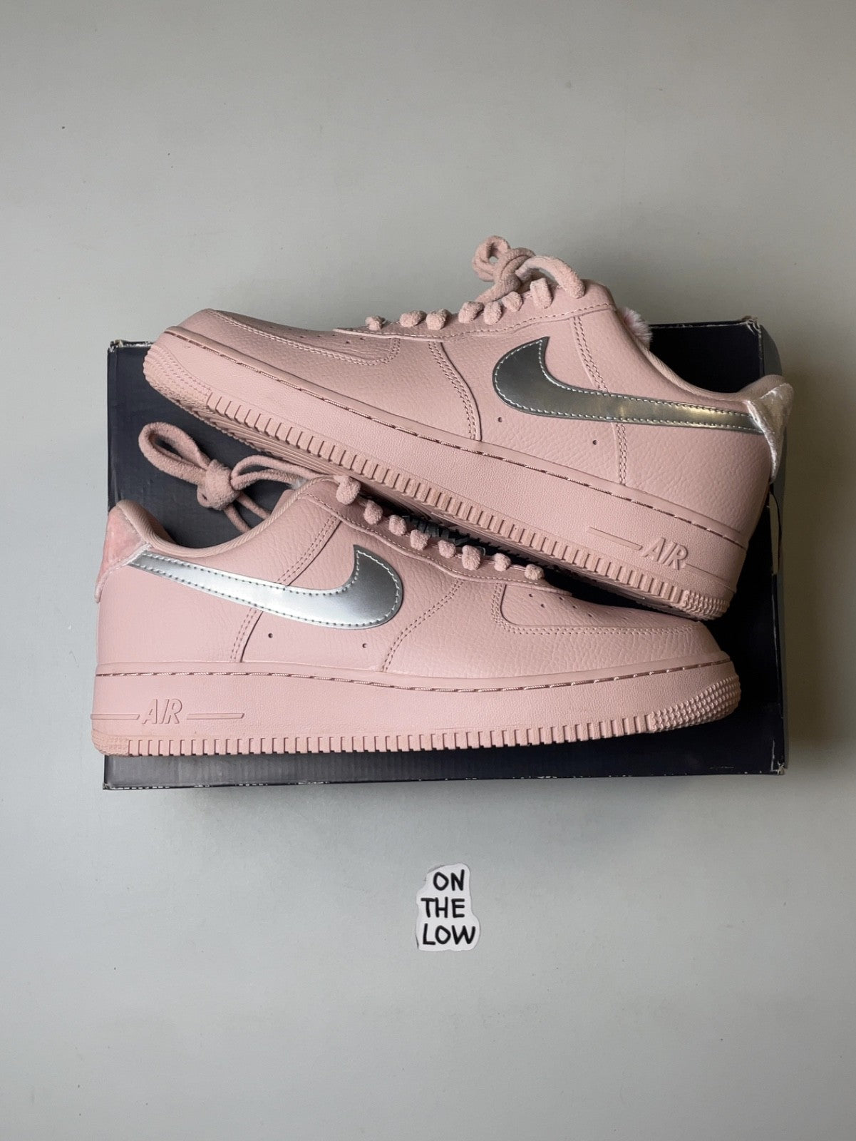 Nike Air Force 1 Low Faux Sherpa Fur (Women's) | D06724-601 | Size 11.5W / 10M