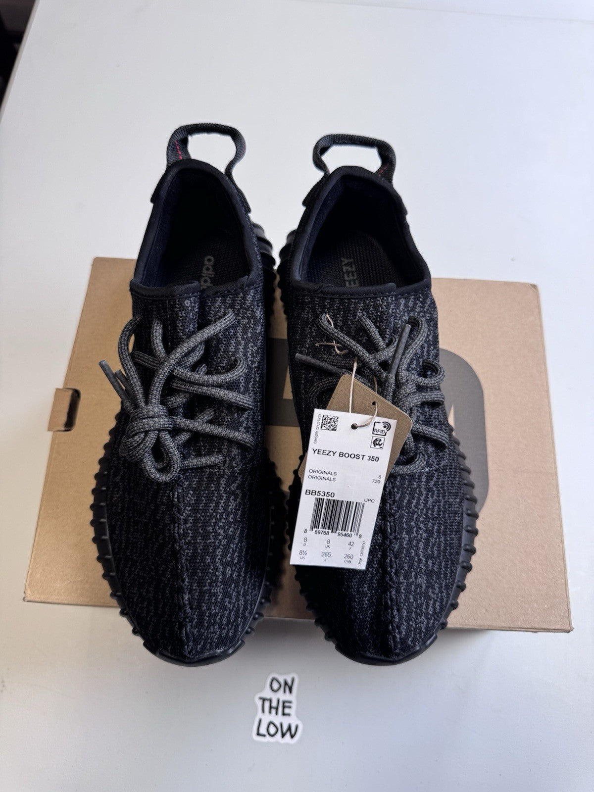 Adidas Yeezy Boost 350 Pirate Black (2023) | BB5350 | NEW | Size 8.5 Mens US