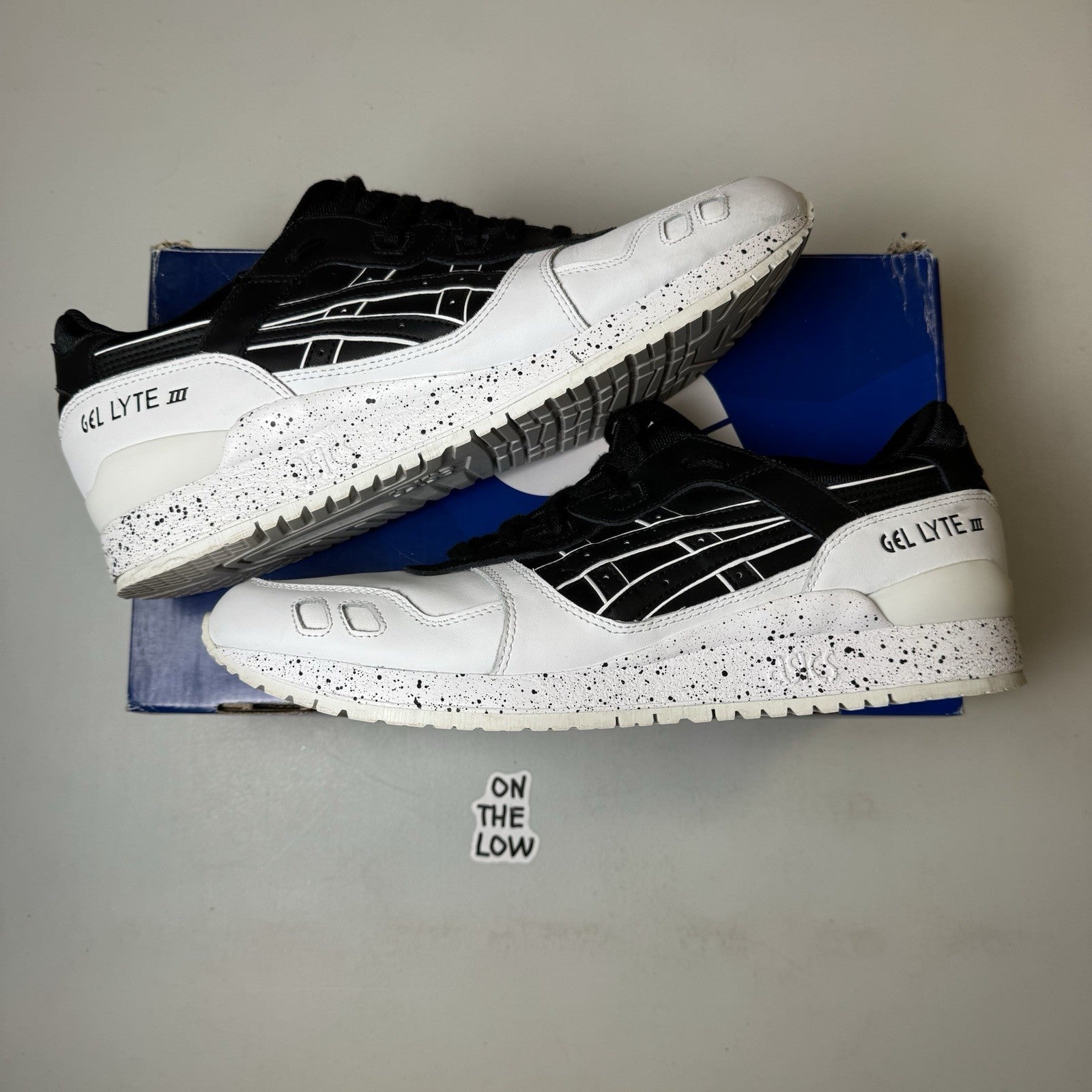 Asics Gel Lyte III Oreo Pack Black  | H6T1L | Size 13 mens