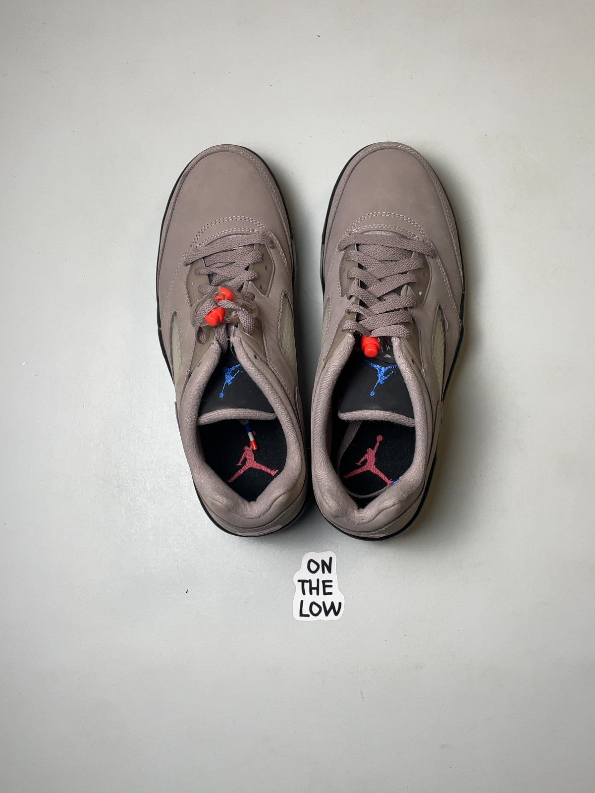 Jordan x PSG 5 Retro Low 'Paname' Brown DX6325-204 | B-GRADE | Size 9.5 Mens