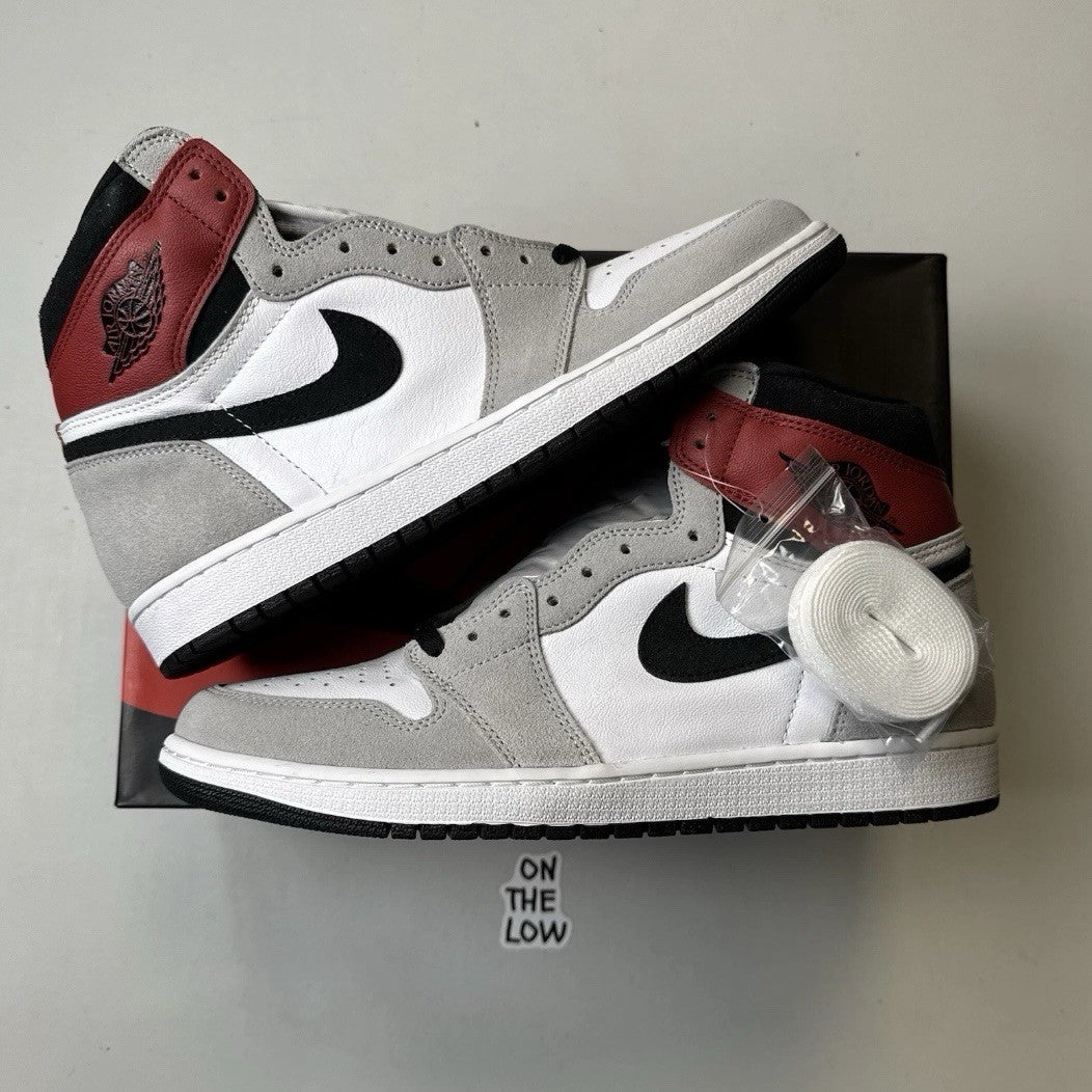 Nike Air Jordan 1 Retro High OG Light Smoke Gray 2020 Size 11.5 Mens US | NEW