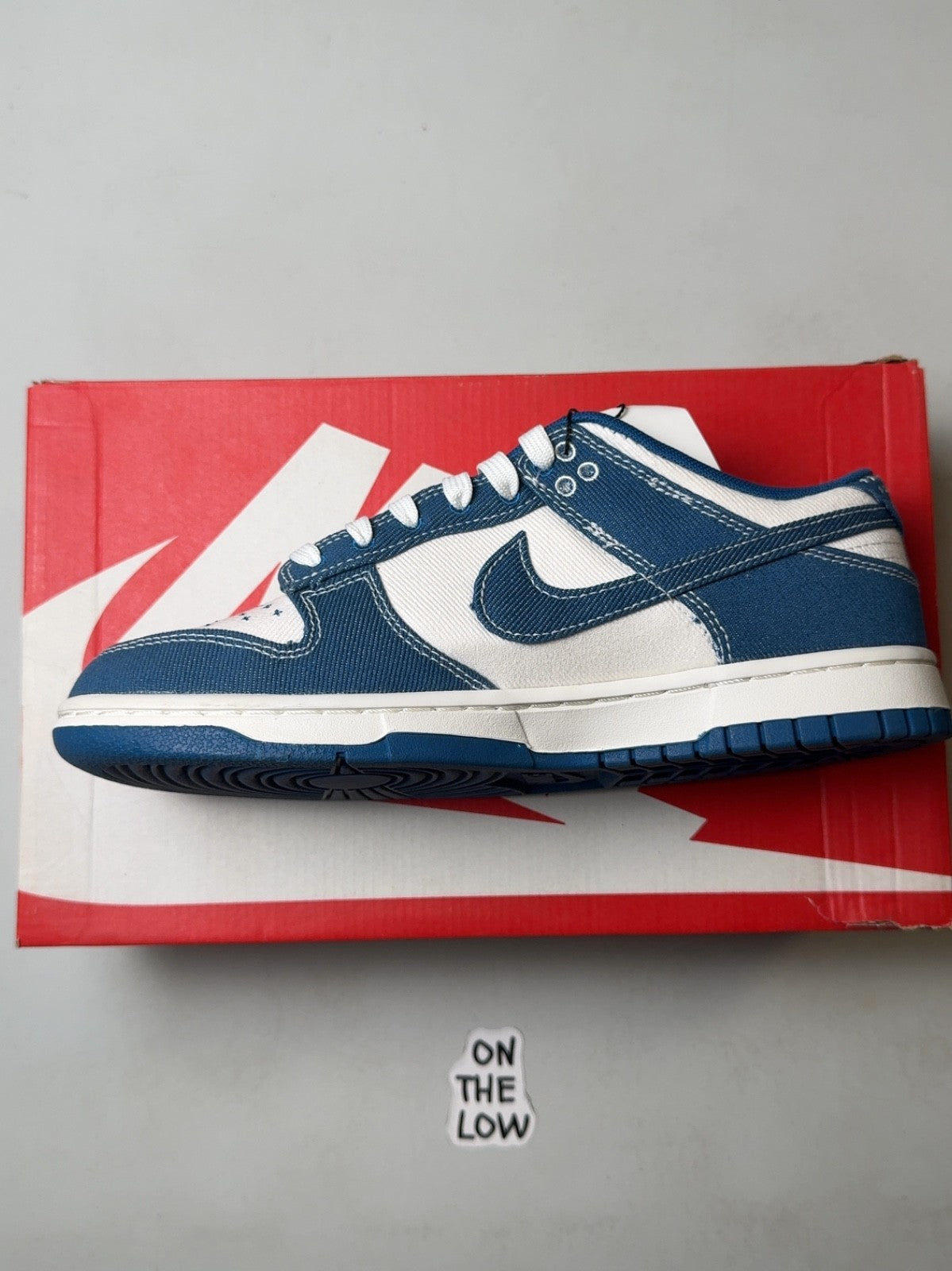 Nike Dunk Low Industrial Blue Sashiko | DV0834-101 | Size 8 Men's US *READ DESC*