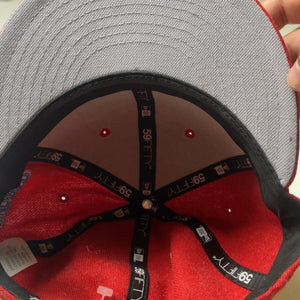 Supreme World Famous Box Logo New Era 1994 Red Baseball Cap