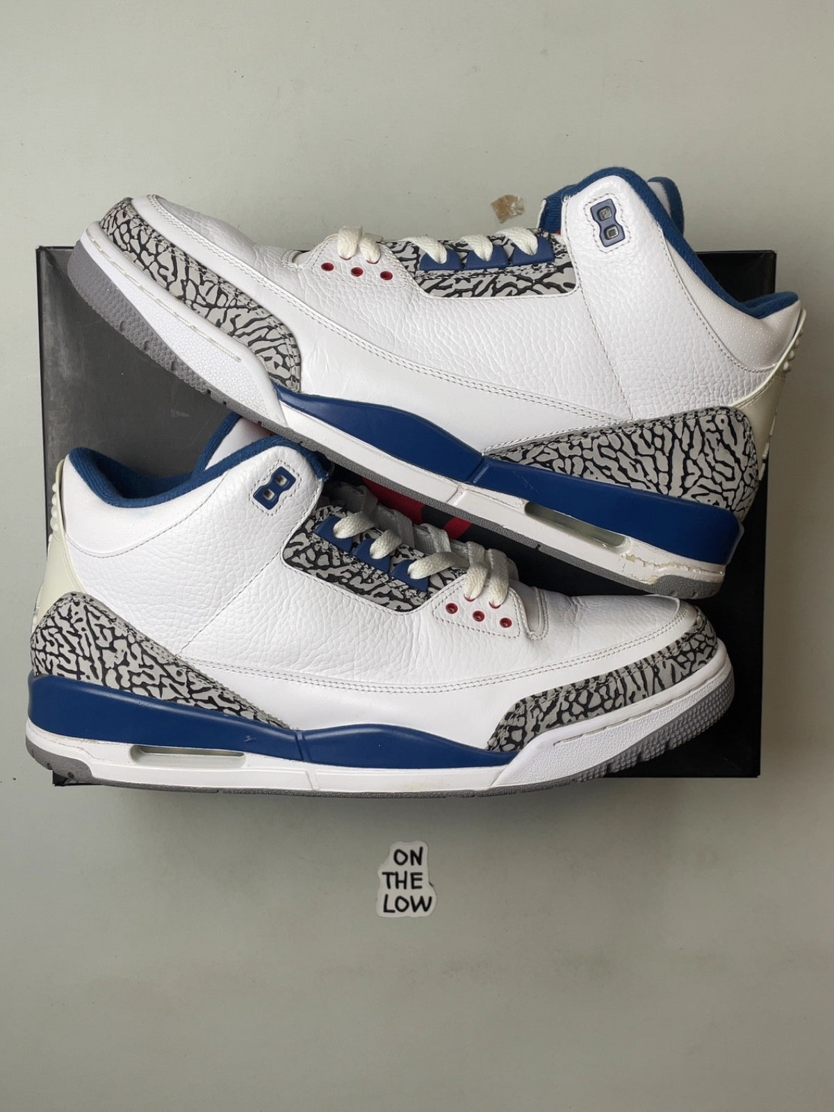 Jordan 3 Retro True Blue (2011) | 136064-104 | Size 14 Men's US