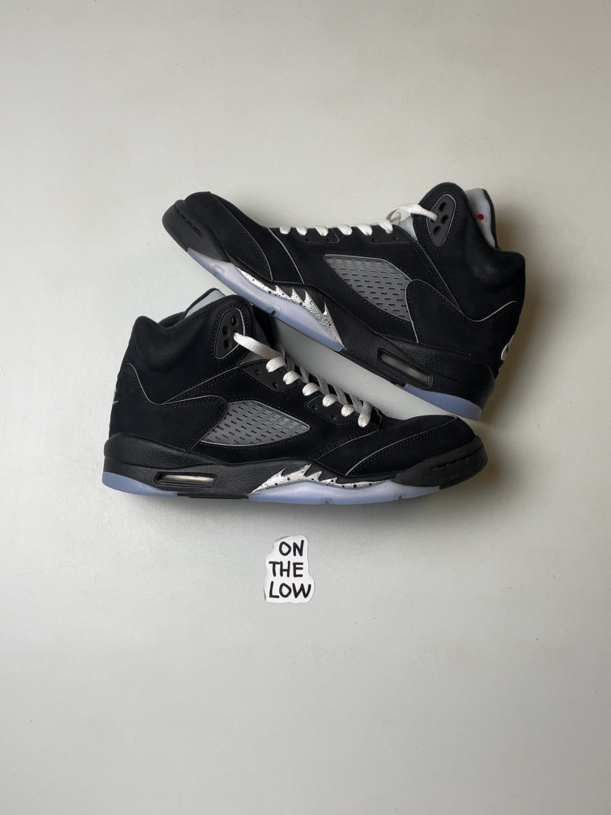Jordan 5 Retro OG Black Metallic Reimagined (GS) | HF3976-001 | Size 7Y / 8.5W