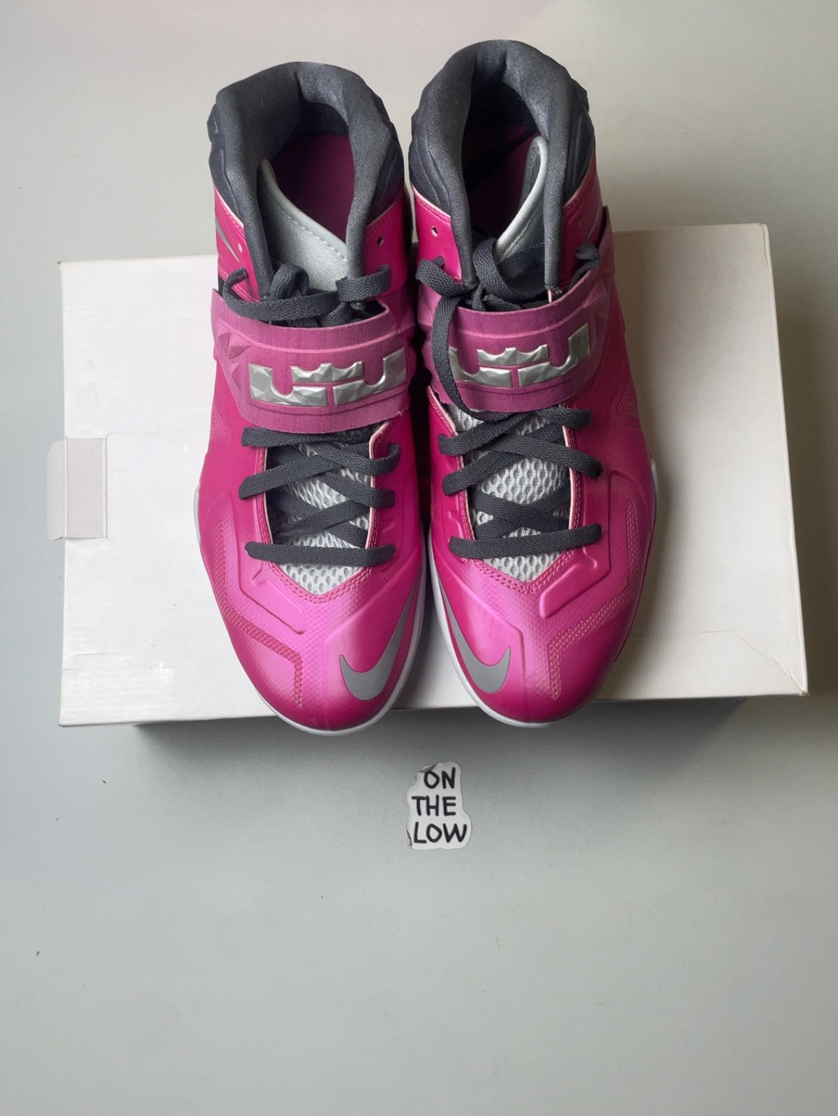 Nike LeBron Zoom Soldier 7 Kay Yow | 599264-600 | Size 10 Men's US