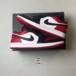 Air Jordan 1 Low Bred Toe | 553558-612 | Size 10 Men's US