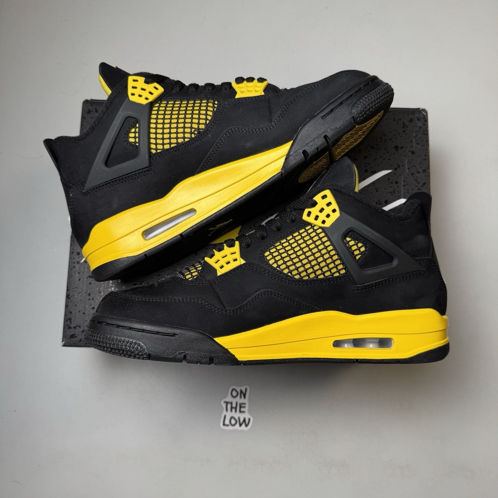 Air Jordan 4 Retro Yellow Thunder 2023 | DH6927-017 | Size 8.5