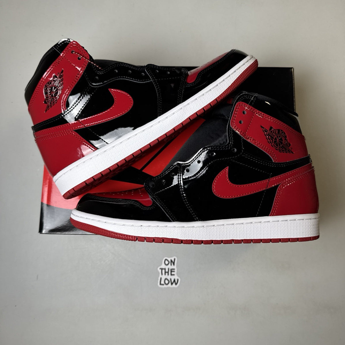Jordan 1 Retro High OG Patent Bred | 555088-063 | NEW | Size 10 mens