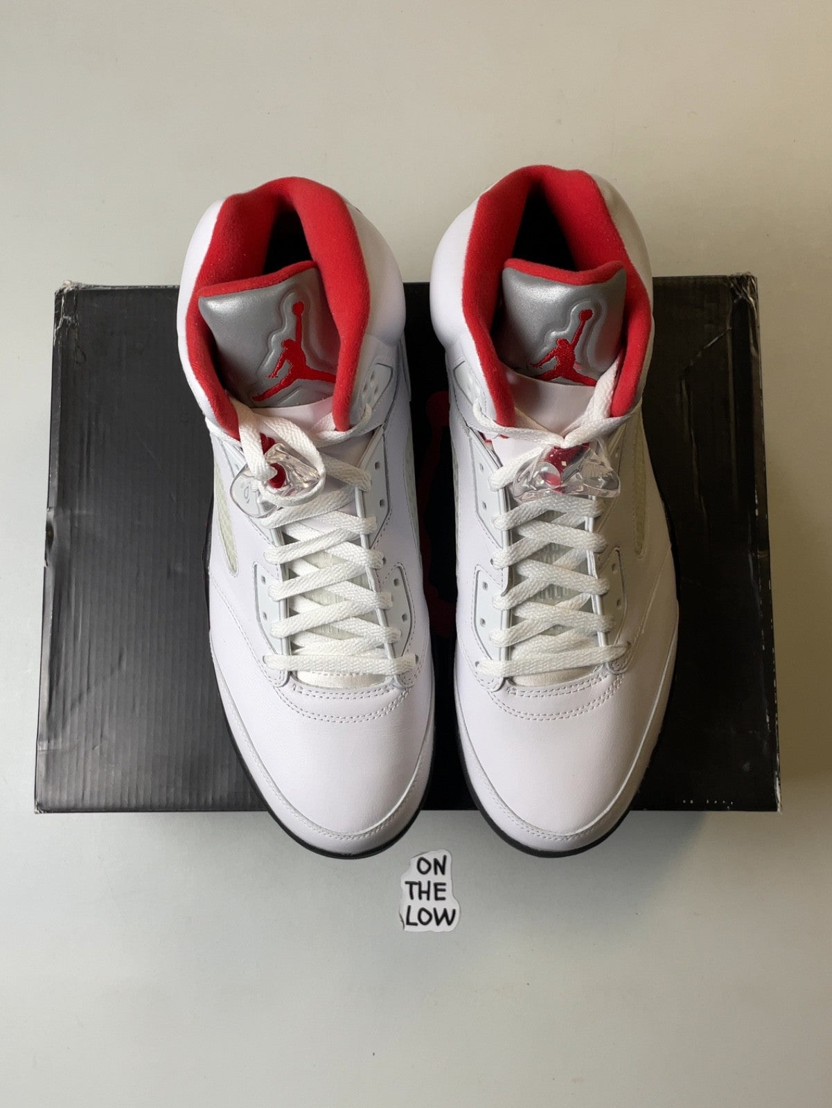 Air Jordan 5 Retro Fire Red Silver Tongue (2020) | DA1911-102 | Size 13 Men's US