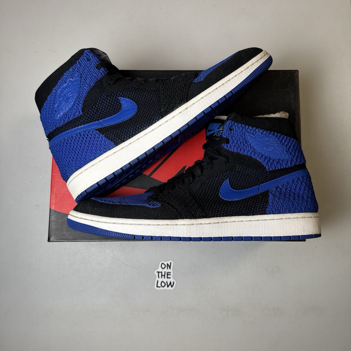 Jordan 1 Retro High Flyknit Royal | 919704-006 | Size 13 mens