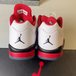 Air Jordan 5 Retro Low Fire Red | 819171-101 | Size 12 Men's US