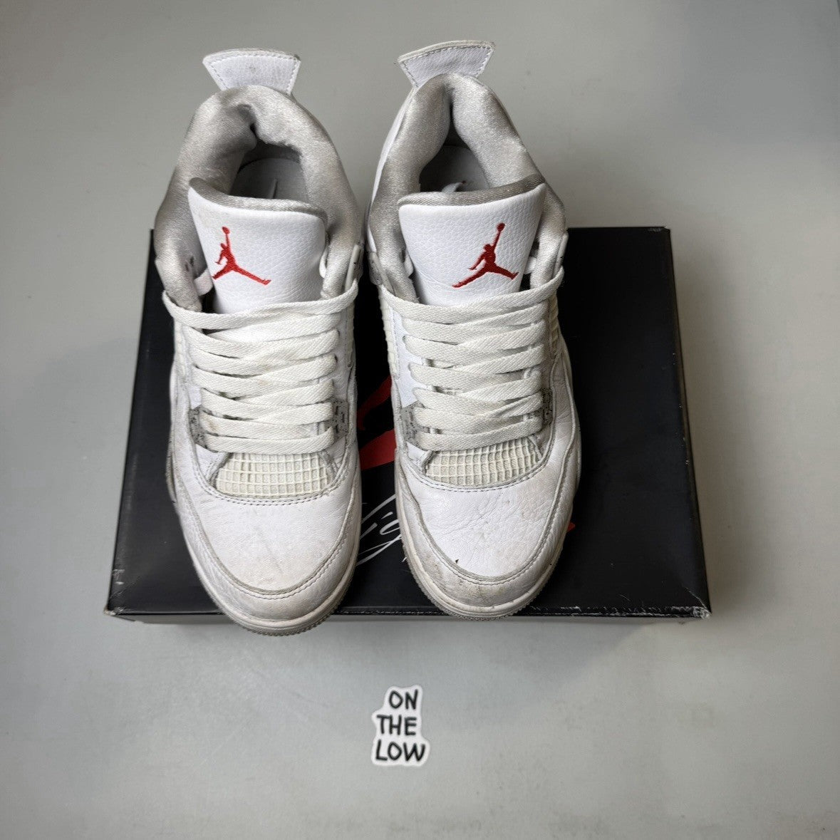 Jordan 4 Retro Mid White Oreo 2021 | DJ4699-100 | Size 7Y/8.5W 