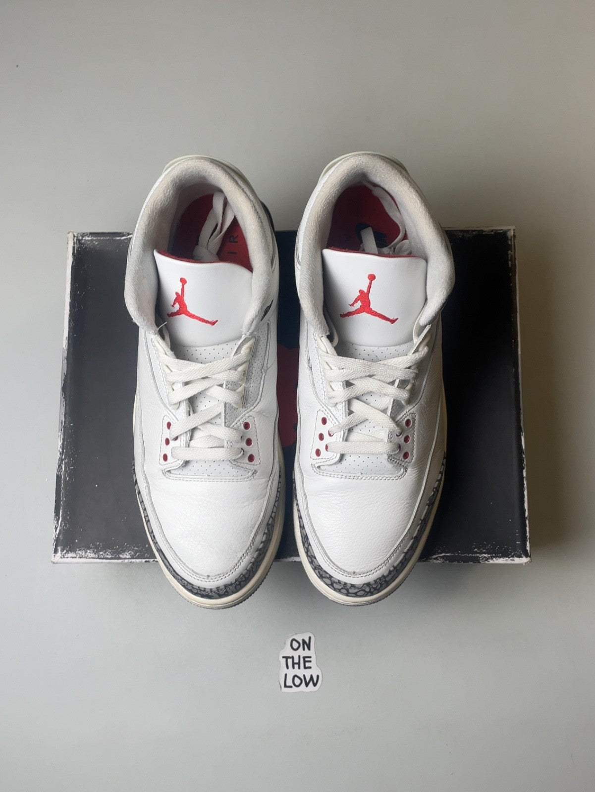 Air Jordan 3 Retro White Cement Reimagined | DN3707-100 | Size 12 Men's US