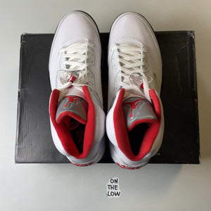 Air Jordan 5 Retro Fire Red Silver Tongue (2020) | DA1911-102 | Size 13 Men's US