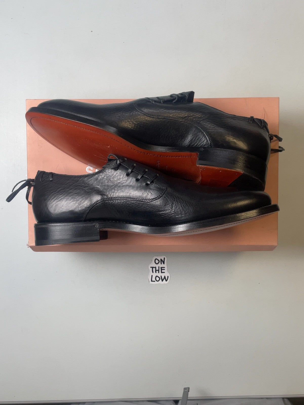 Acne Studios Leather Anthony Derbys | Size 12 Men's US