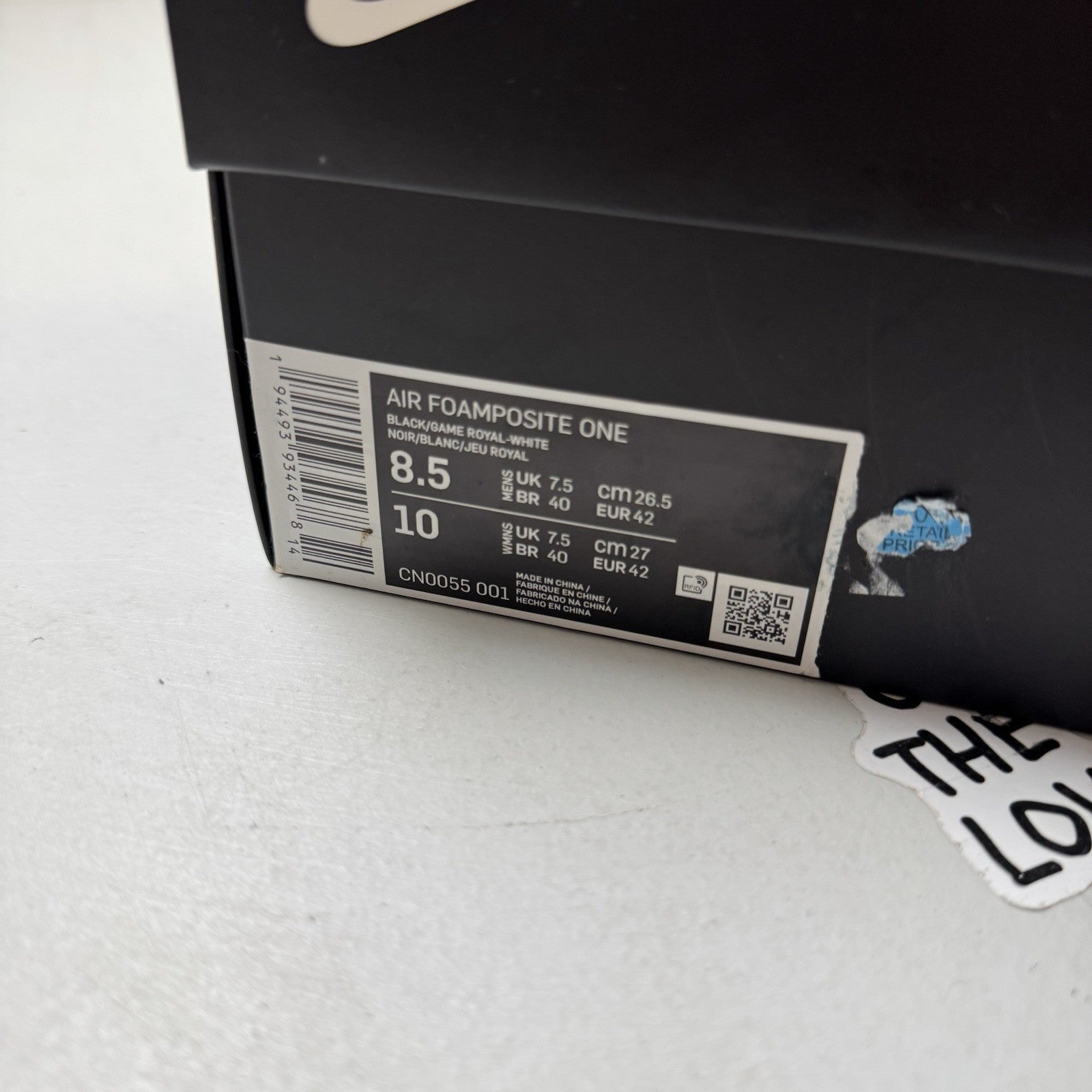 Nike Air Foamposite One 1996 All-Star Game 2020 | CN0055-001 | Size 8.5 Mens