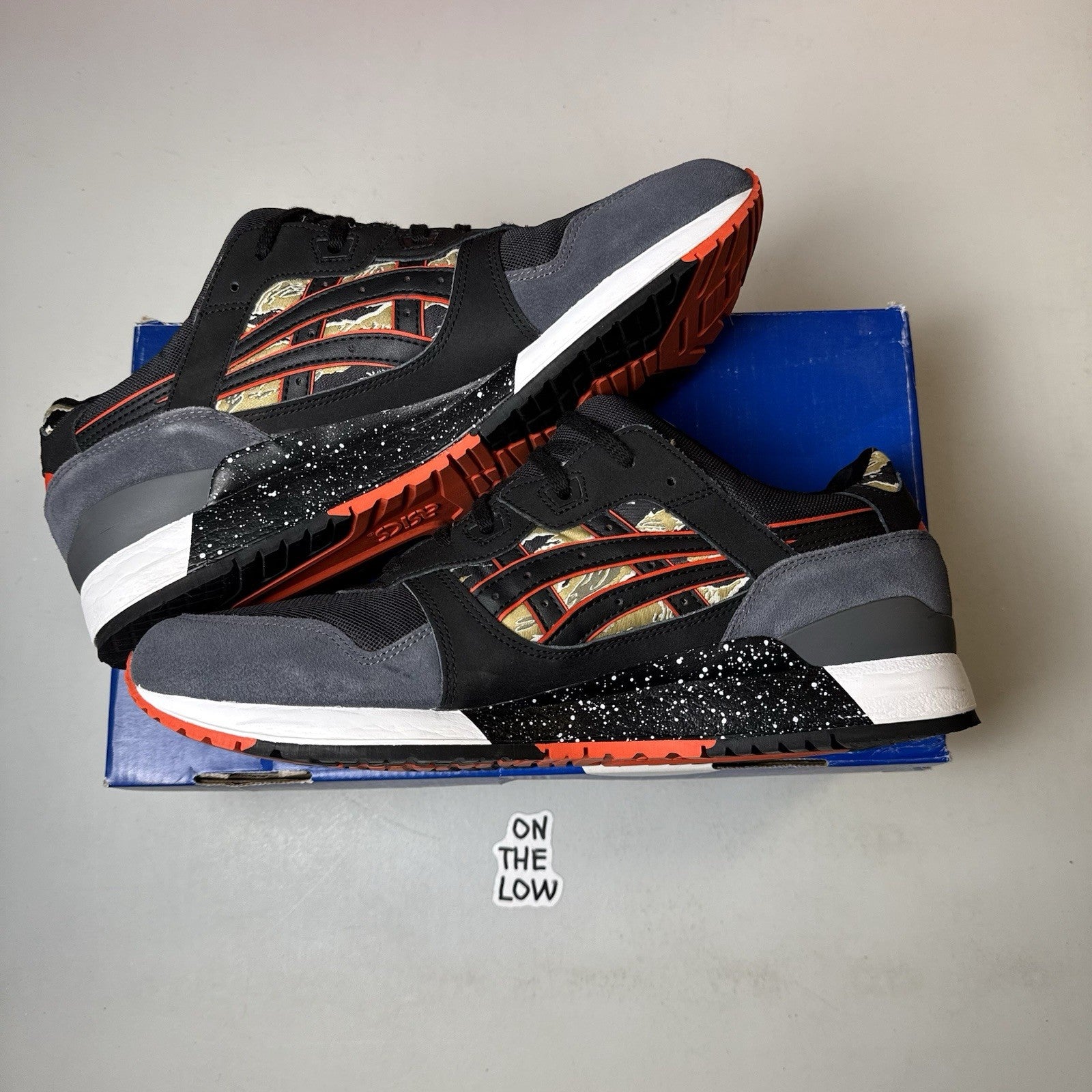 Asics Gel Lyte III Black | H7Y0L | Size 13 mens