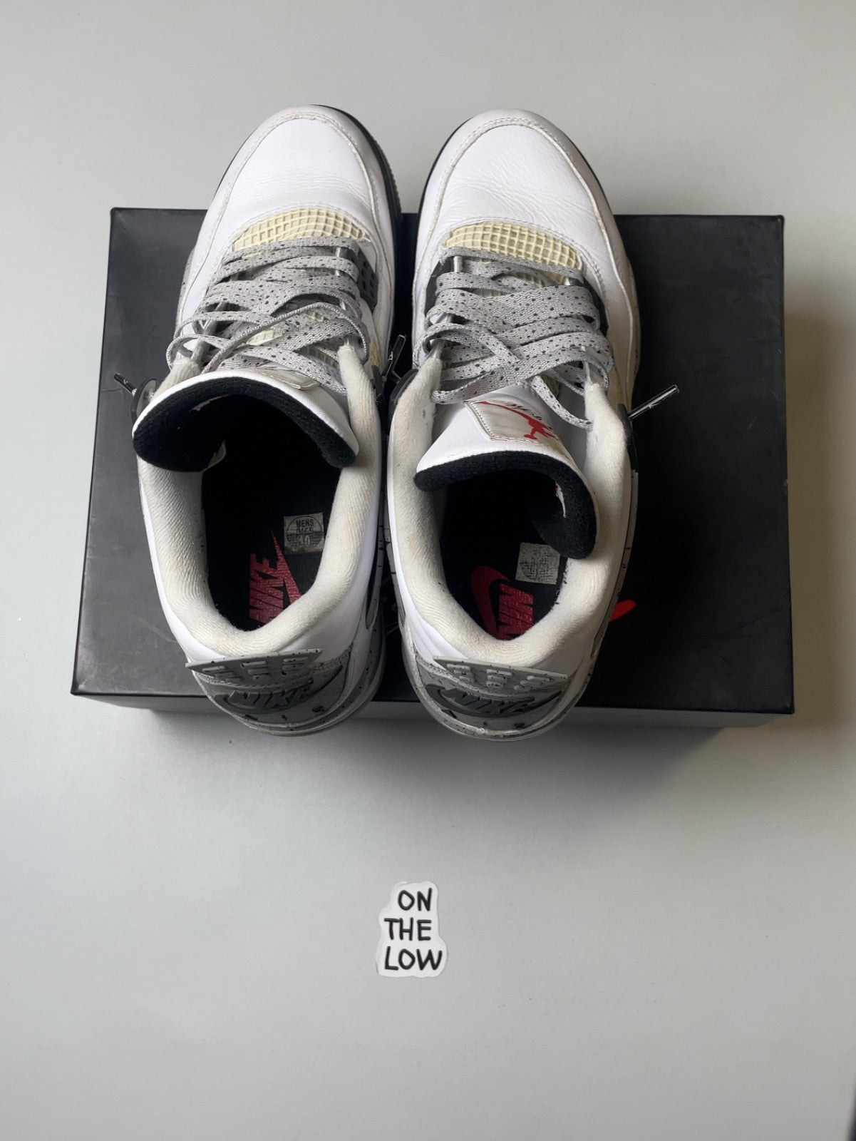 Air Jordan 4 Retro White Cement (2016) | 840606-192 | Size 10 Men's US