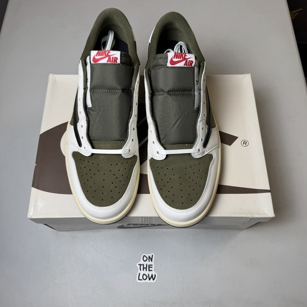 Jordan 1 Retro Low OG SP Travis Scott Medium Olive | DM7866-200 | Size 13