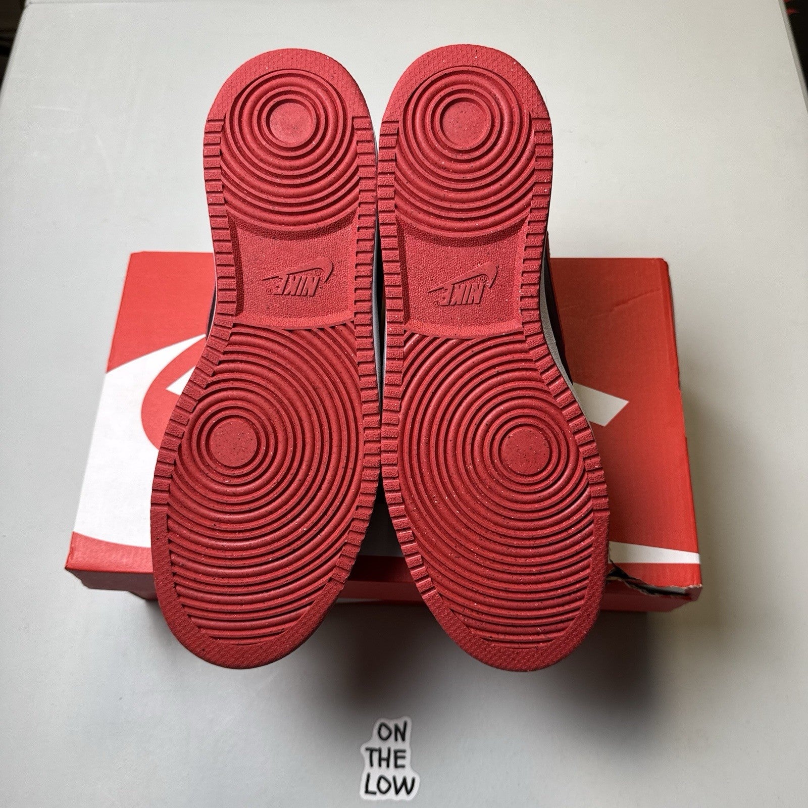 Nike Court Vision Lo NN Black University Red | FJ0685-010 | NEW | Size 11 Mens