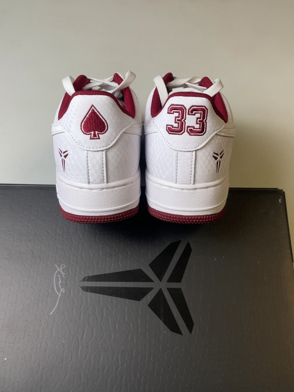 Nike Air Force 1 Low Kobe Bryant Forever Lower Merion Home | IB0018-101 | 7.5 M