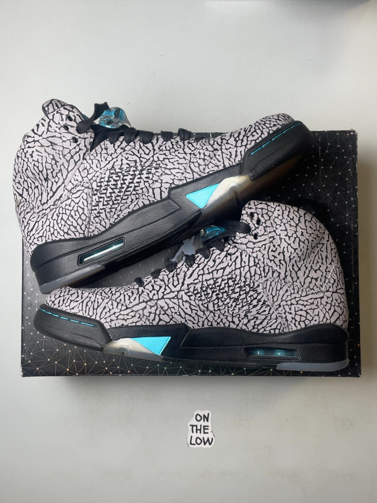 Air Jordan 5 Retro 3Lab5 Gamma Blue Black | 599581-007 | Size 11 Men's US