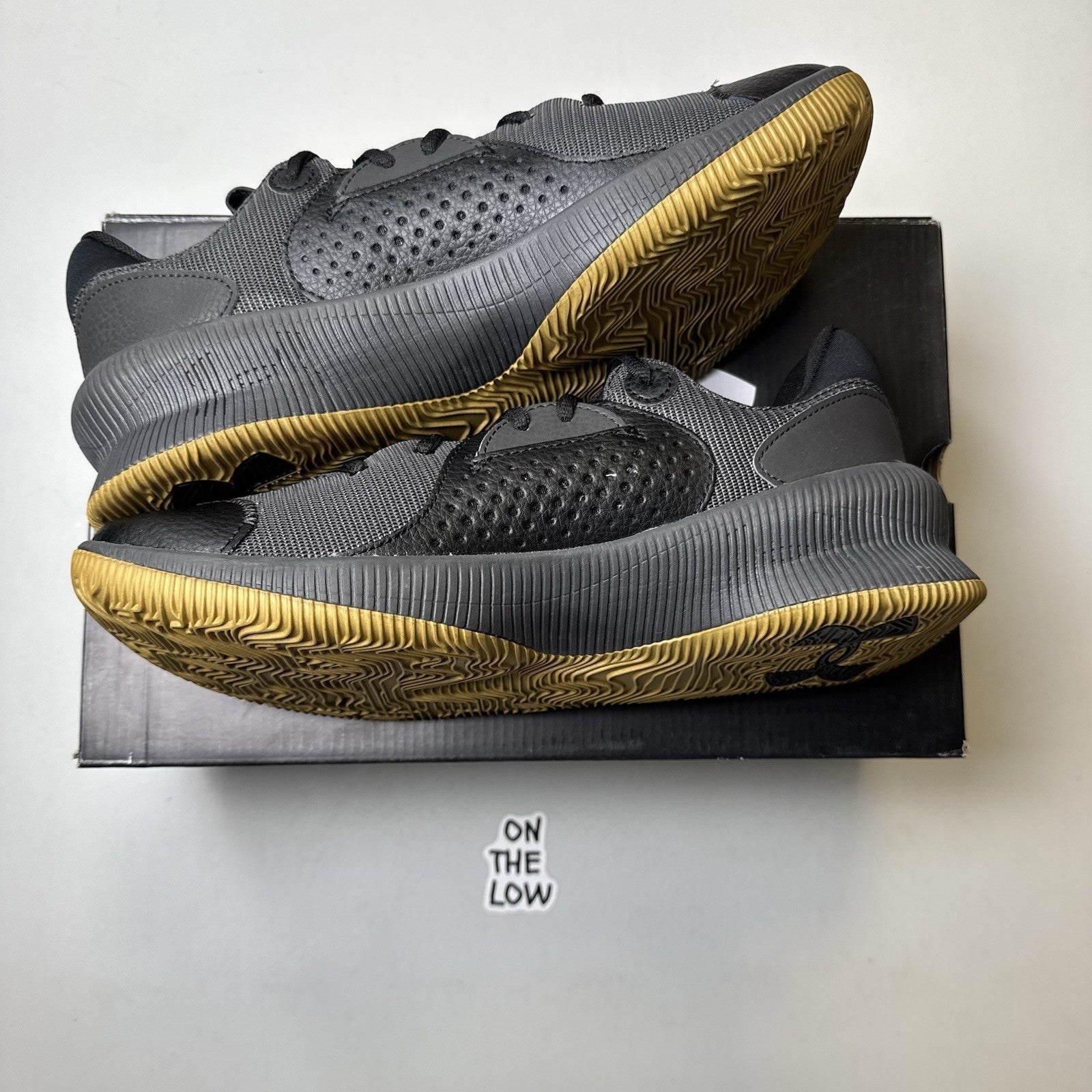 Under Armour Twenty 47 Black Jet Grey | 3025619-003 | NEW | Size 10.5 Mens