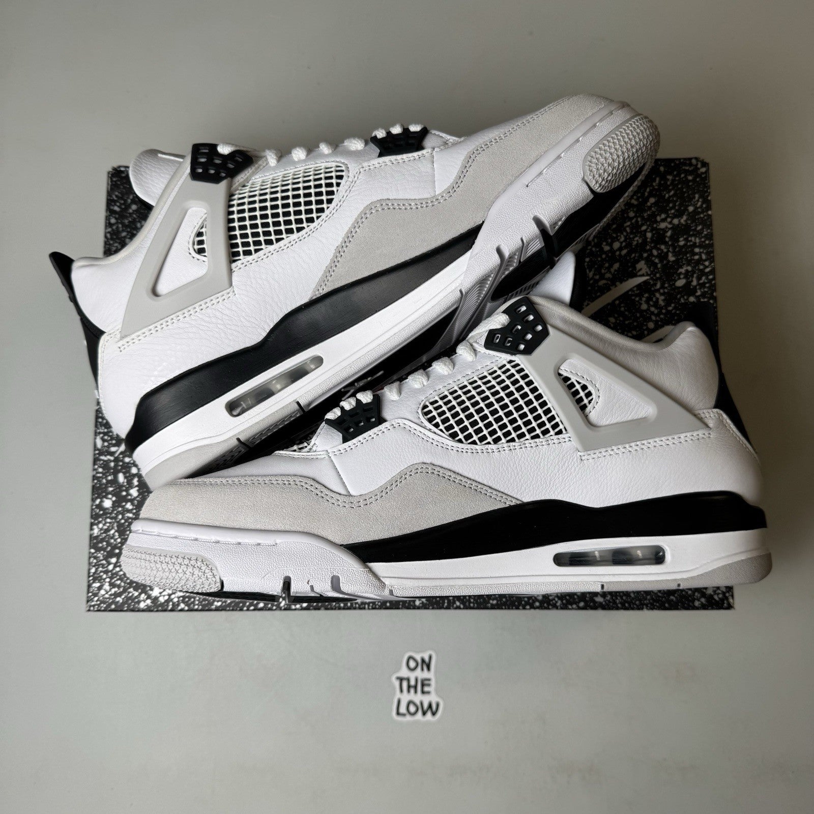 Air Jordan 4 Retro Military Black Shoes  | DH6927-111 | Size 12 Mens US