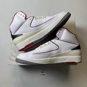 Nike Air Jordan 2 Retro Origins White Fire Red | NEW|DR8884-101 | Size 9.5 Mens
