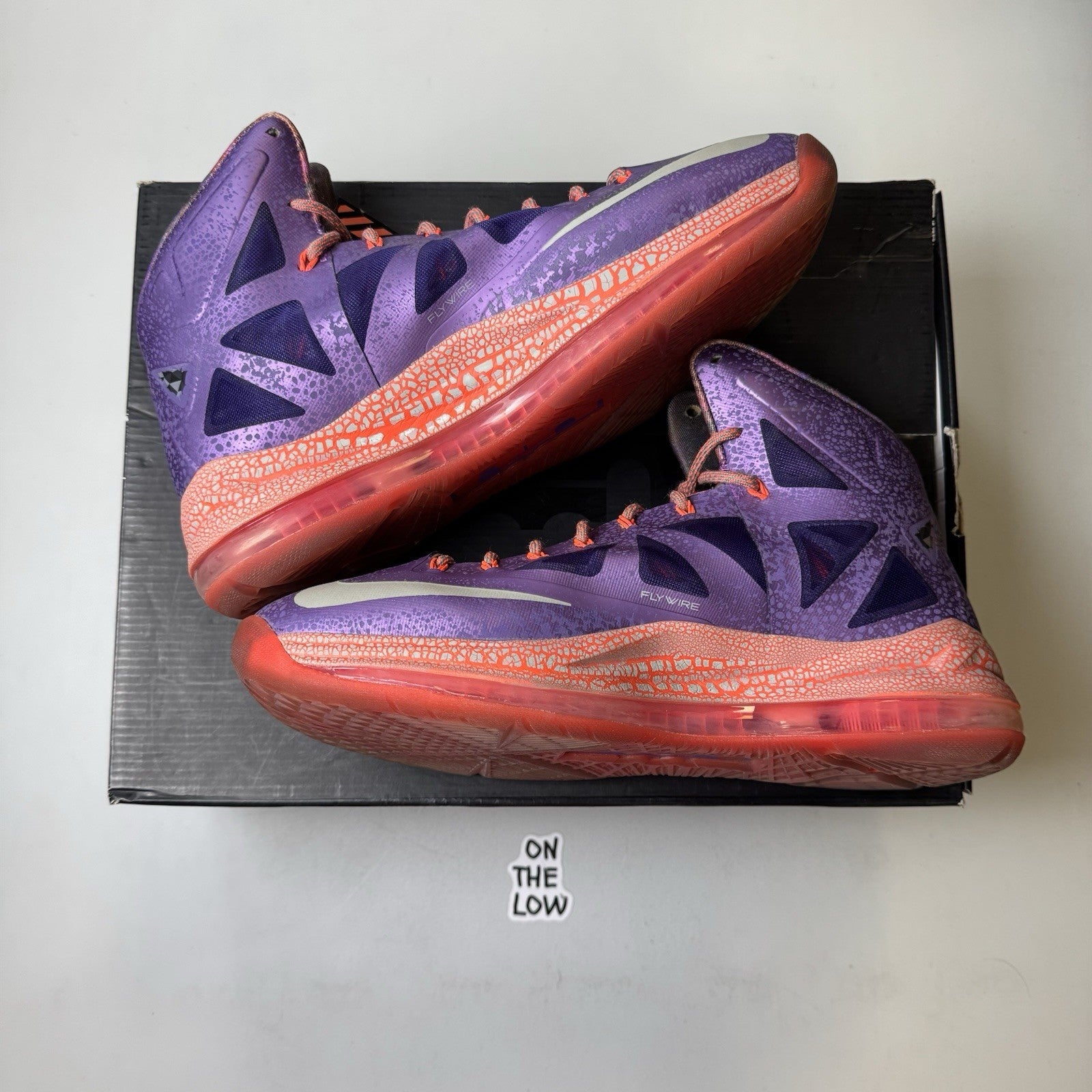 Nike LeBron X All-Star Area 72 | 583108-500 | Size 11.5 Mens