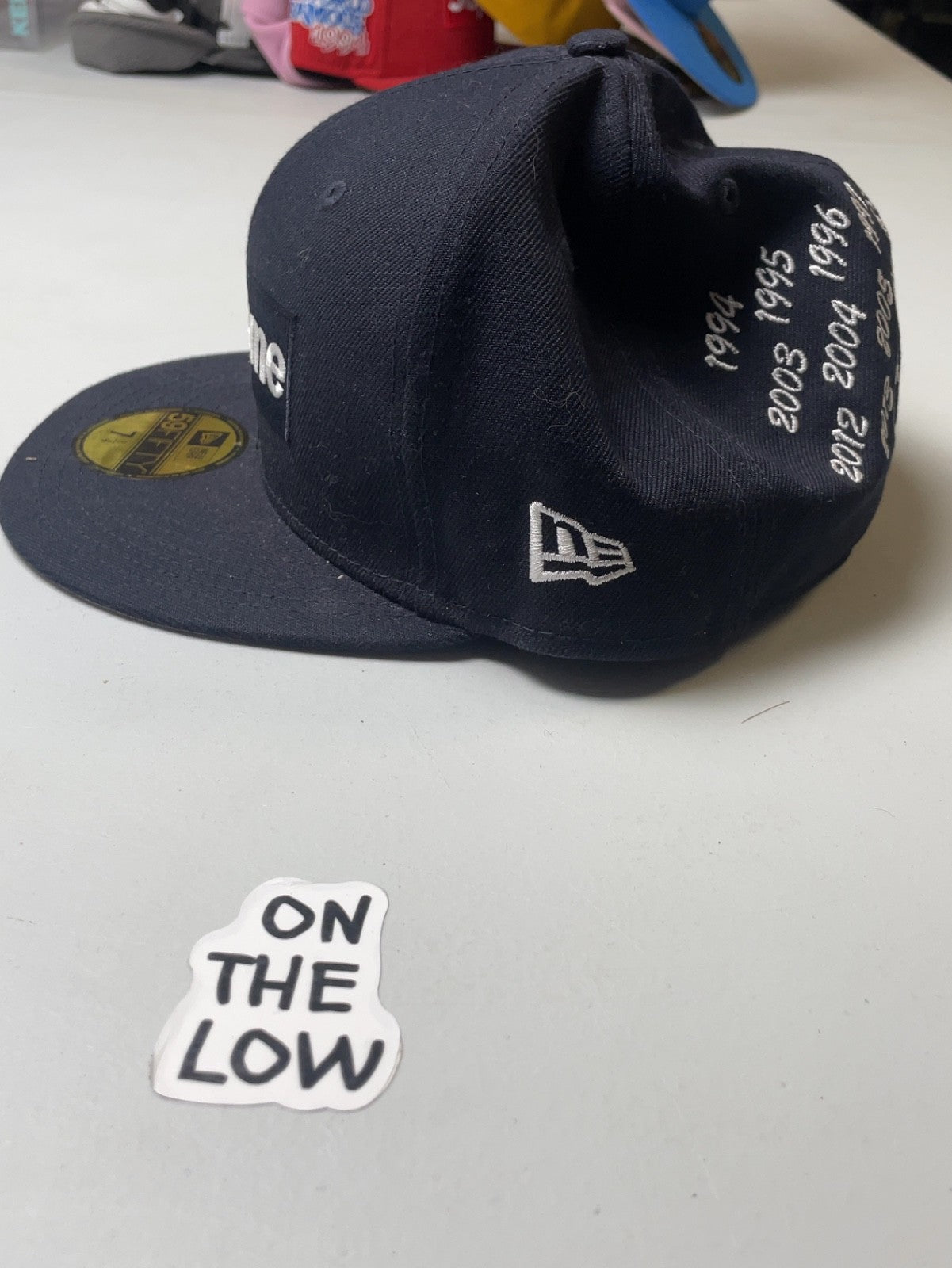 Supreme Champions Box Logo New Era Black Baseball Cap