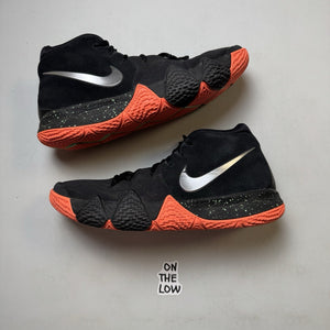 Nike Kyrie 4 Black Metallic Silver | 943806-010 | Size 11.5