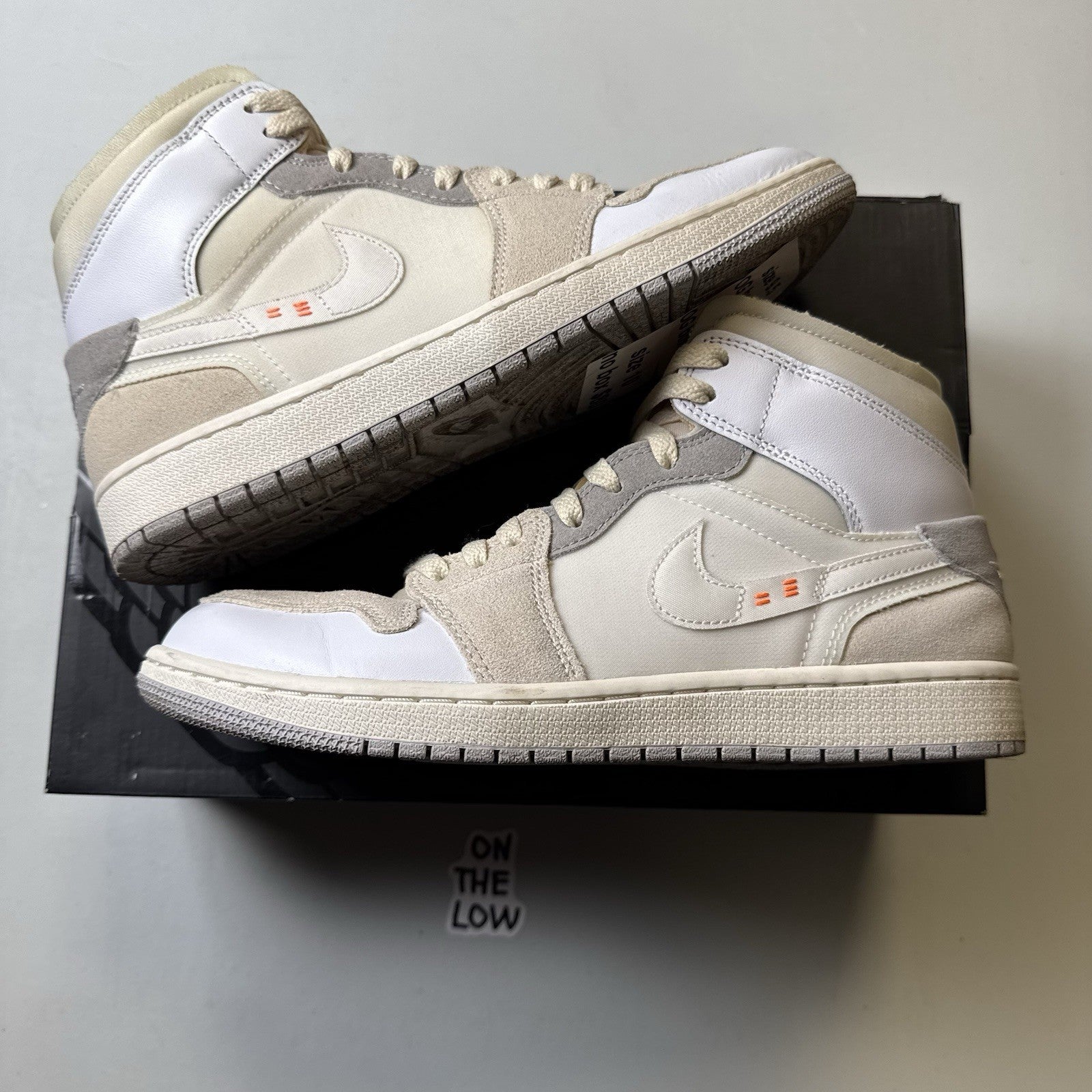 Jordan 1 Mid SE Craft Inside Out White | DM9652-100 | Size 8.5 Mens US