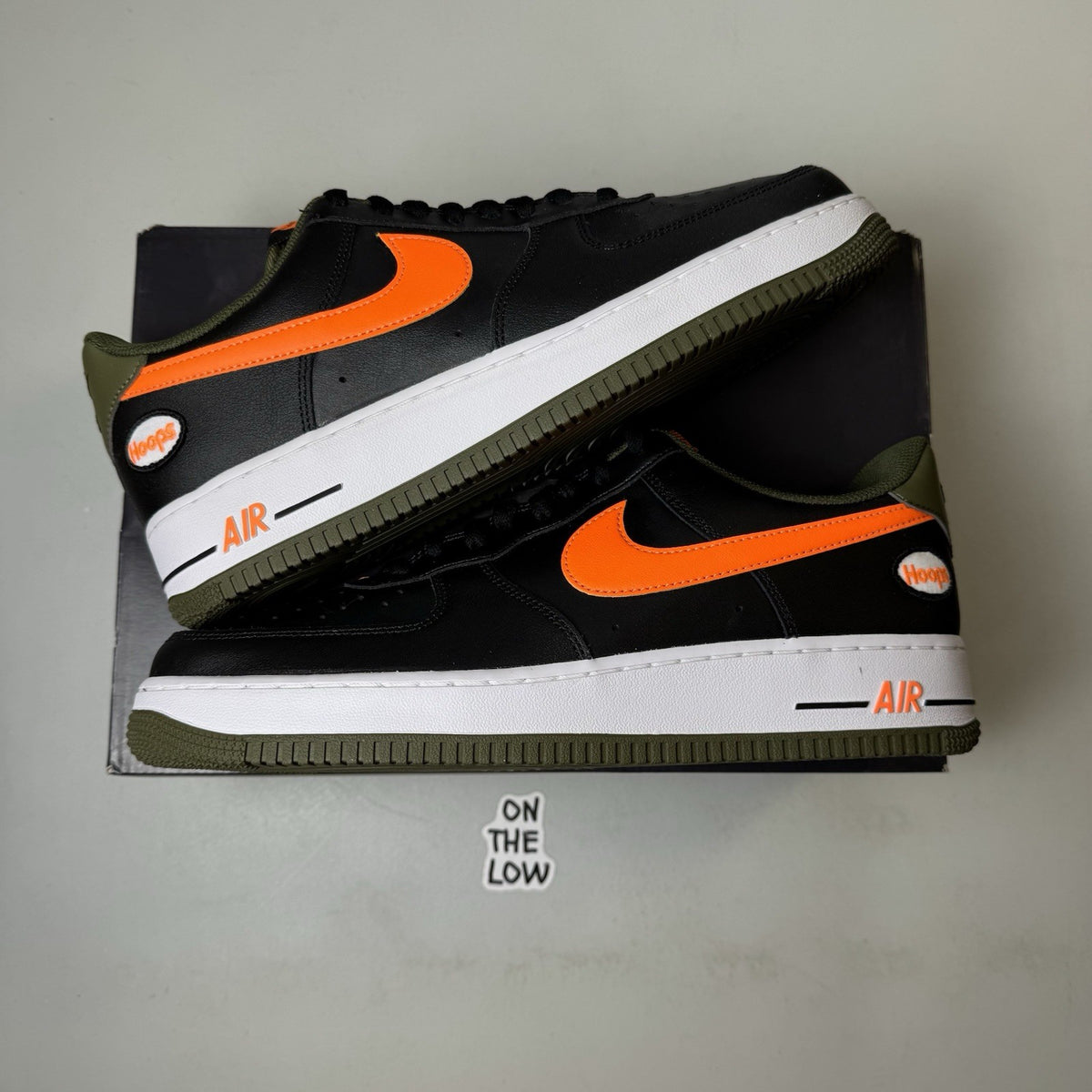 Nike Air Force 1 Low Hoops Black University Gold | DH7440-001 | NEW | Size 10.5