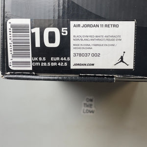 Jordan 11 Retro High  72-10 | 378037-002 | Size 10.5 Men's US