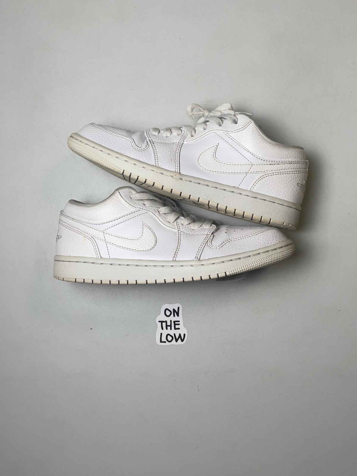 Air Jordan 1 Low Triple White | 553558-130 | size 7W
