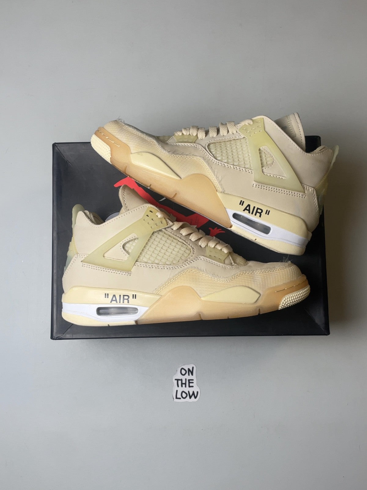 Air Jordan 4 Retro Off-White Sail (Women's) | CV9388-100 | Size 7.5W / 6M