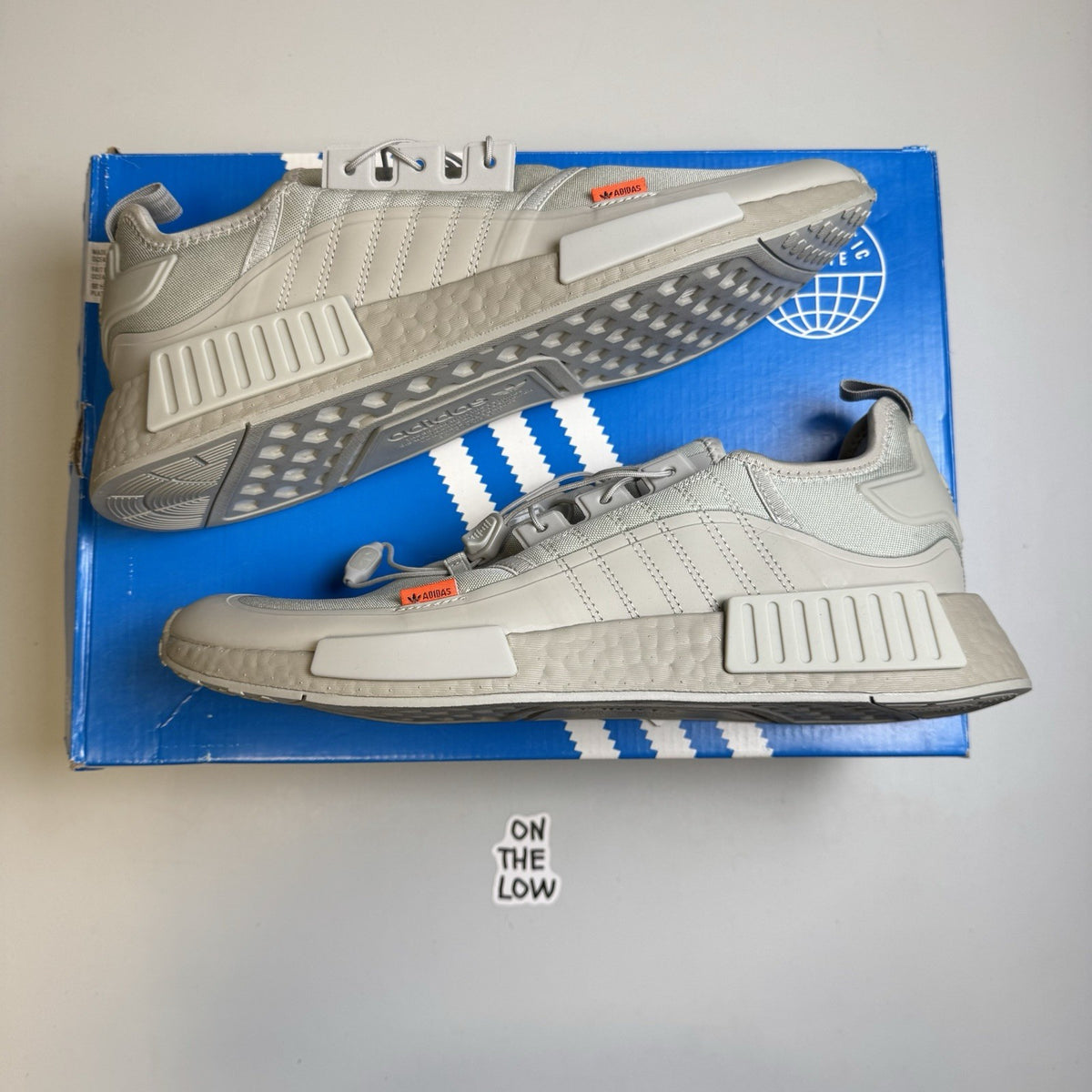 Adidas NMD R1 Trail Metal Grey | GX2095 | NEW | Size 12 Mens