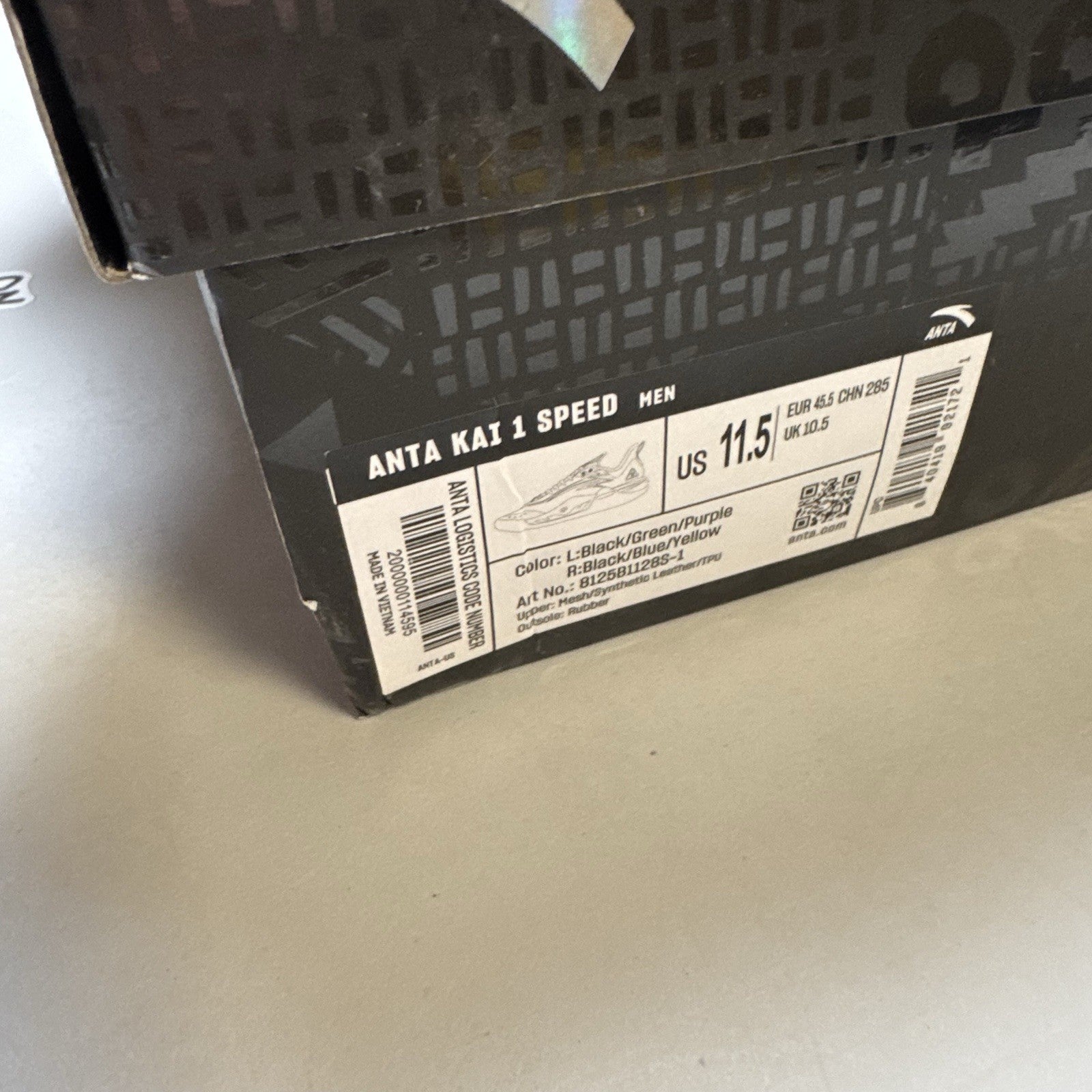 Anta Kai 1 Speed Electric Horizon | 8125B1128S-1 | Size 11.5 mens