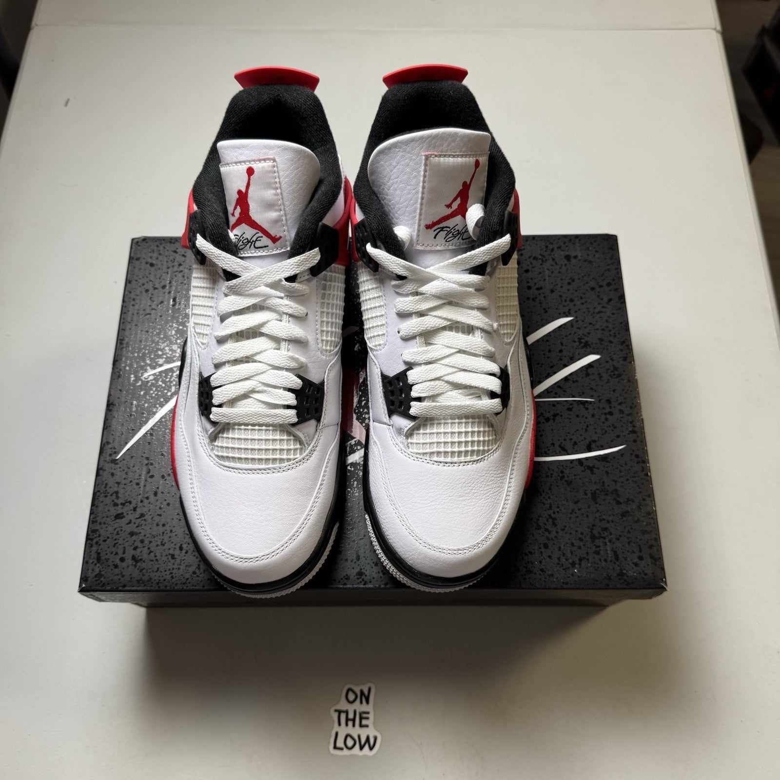 Jordan 4 Retro Red Cement | DH6927-161 | Size 10 mens