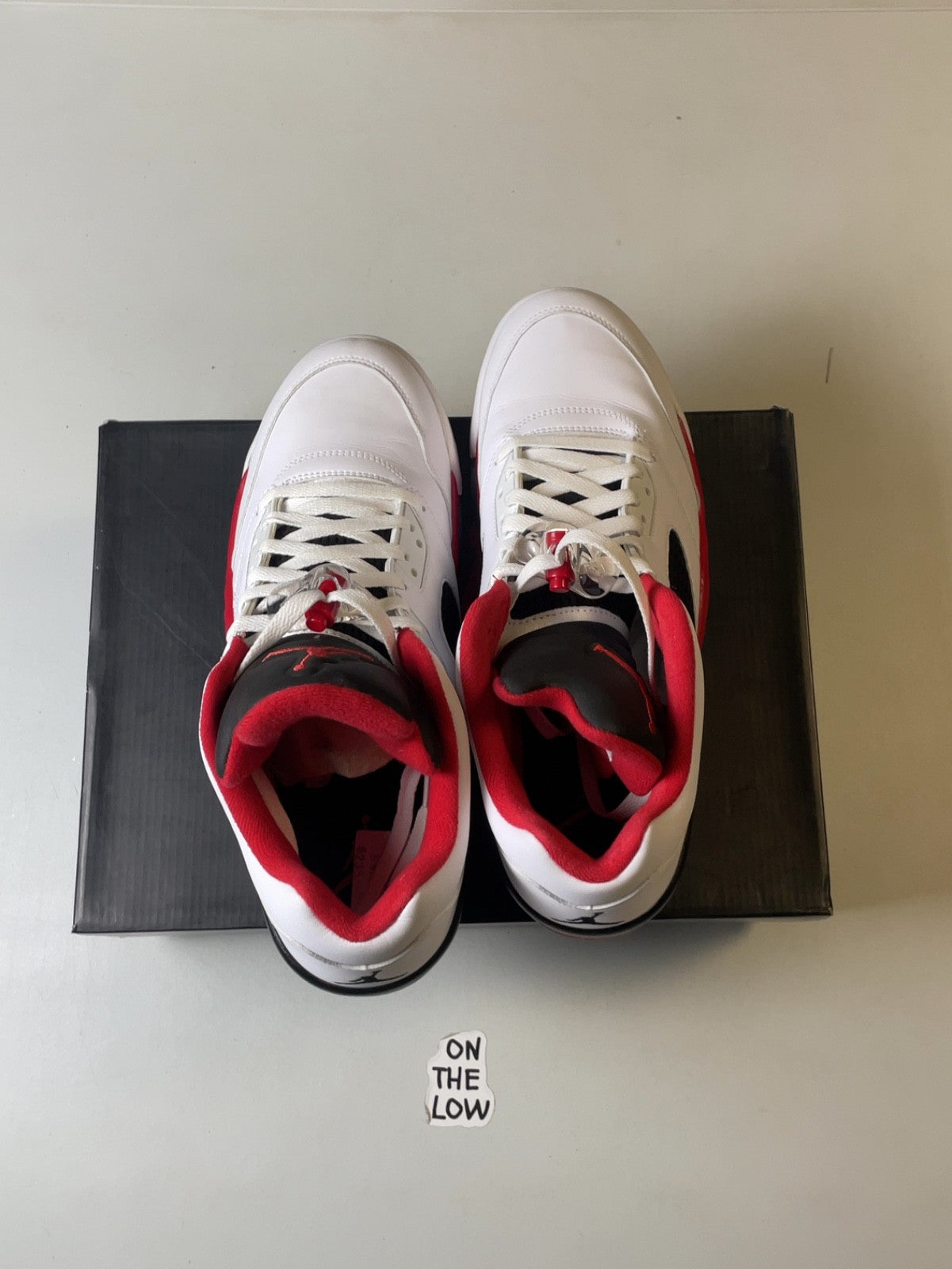 Air Jordan 5 Retro Low Fire Red | 819171-101 | Size 12 Men's US