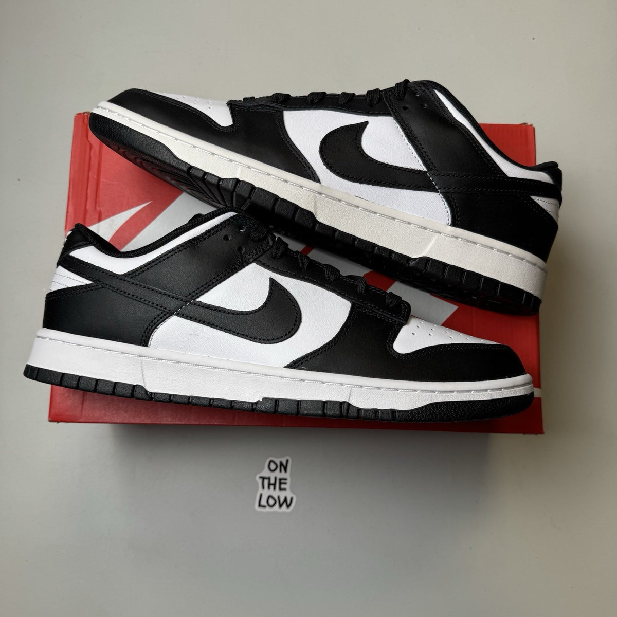NEW Nike Dunk Low Retro White Black Panda | Men's Size 13 | DD1391-100