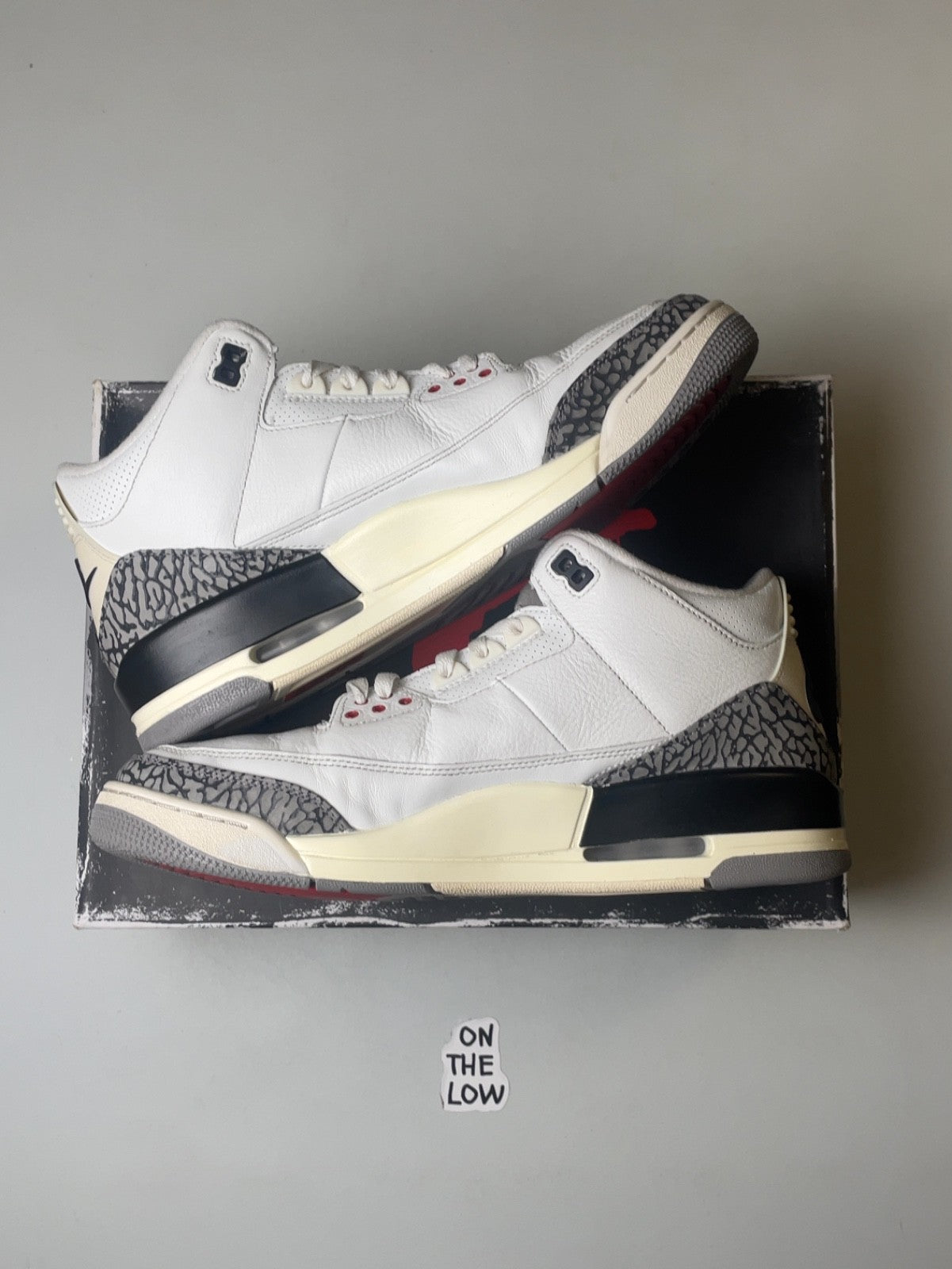 Air Jordan 3 Retro White Cement Reimagined | DN3707-100 | Size 12 Men's US