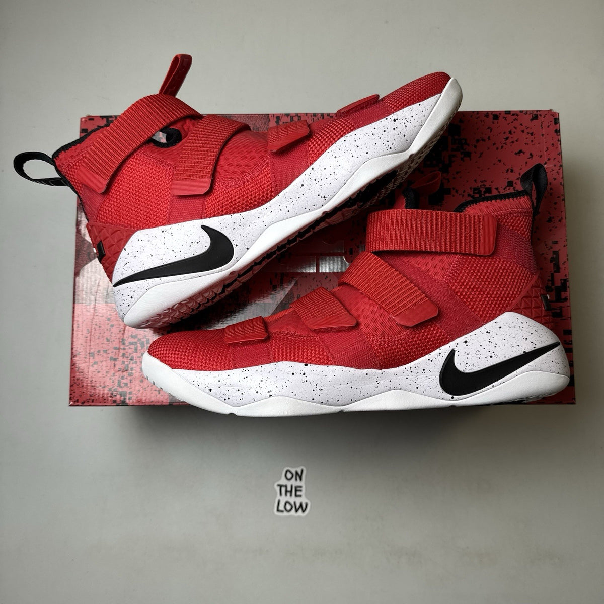 Nike LeBron Zoom Soldier 11 University Red White | 897644-601 | NEW | Size 10.5