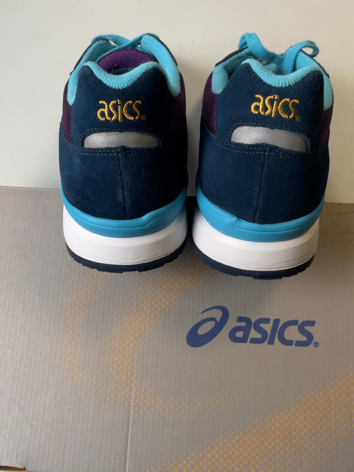 ASICS Gel GT-II Navy/ Purple | H408N3350 | Size 13 Men's US