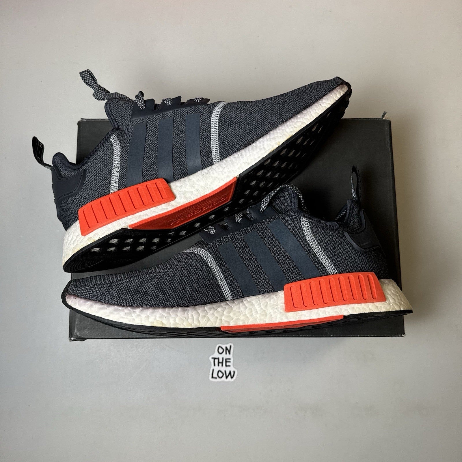 Adidas NMD R1 Grey Red | S31510 | Size 13 Mens