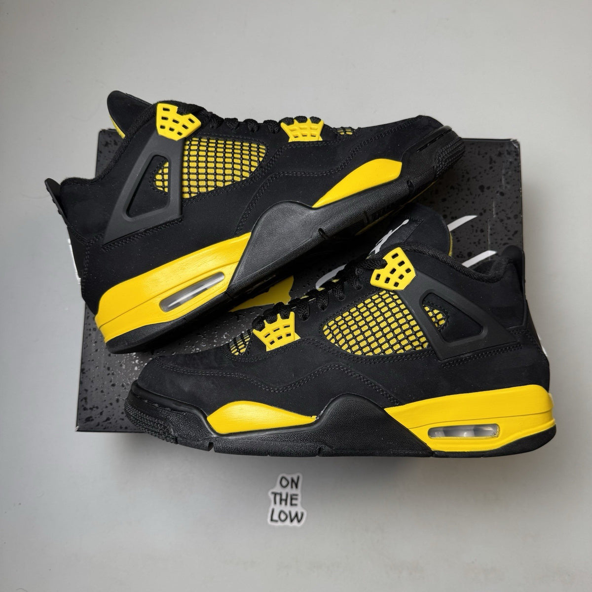 Air Jordan 4 Retro Yellow Thunder 2023 | DH6927-017 | Size 8.5